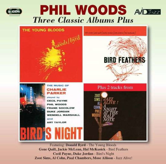 PHIL WOODS - THREE CLASSIC ALBUMS PLUS