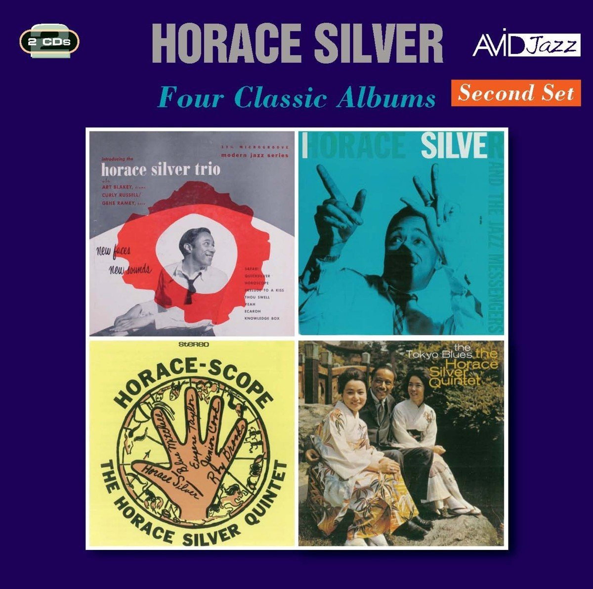 HORACE SILVER - FOUR CLASSIC ALBUMS