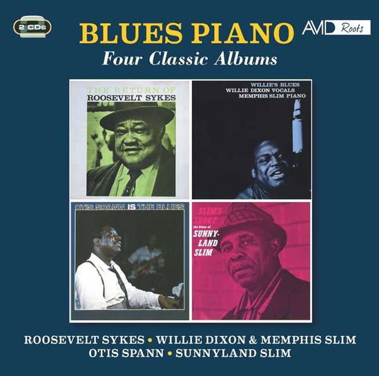 SYKES,ROOSEVELT - RETURN / WILLIE'S BLUES / SPANN IS THE BLUES / SLIM'S SHOUT (2CD)