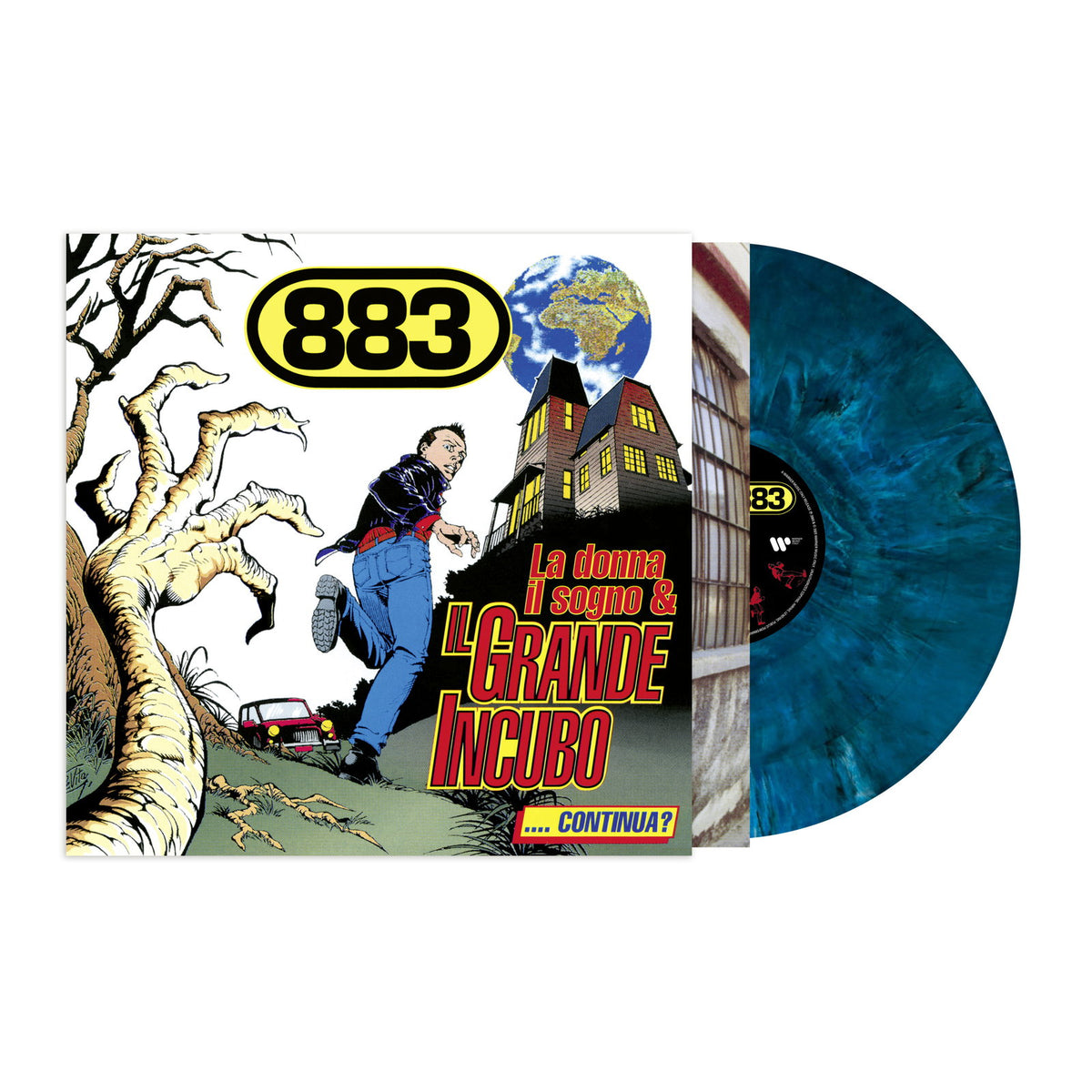 883 - LA DONNA IL SOGNO & IL GRANDE INCUBO (MARBLED BLUE VINYL)