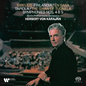 VON KARAJAN,HERBERT / BERLINER PHILHARMONIKER - SIBELIUS: TONE POEMS, SYMPHONIES 4 & 5