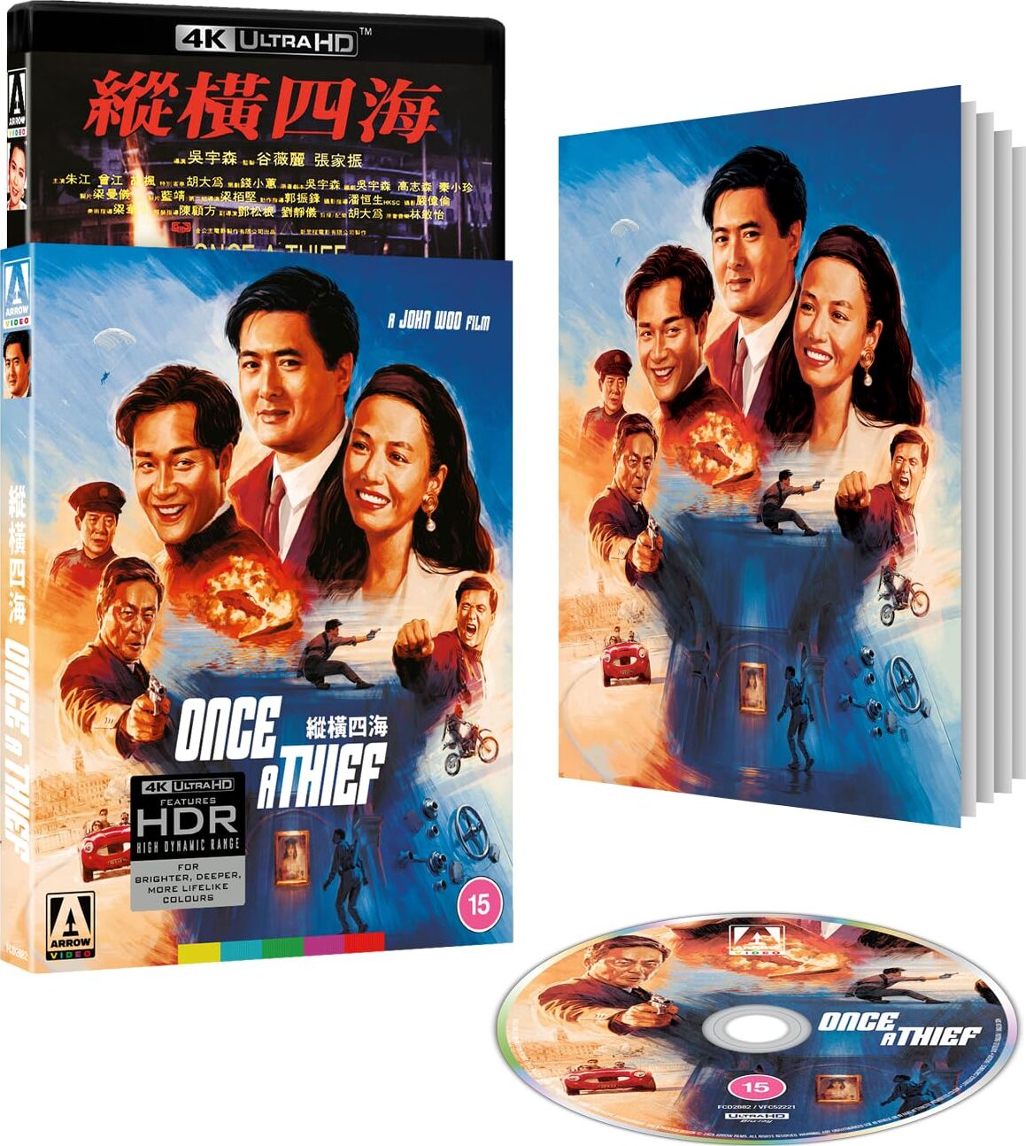 ONCE A THIEF (LIMITED EDITION) (4K ULTRA HD) - ONCE A THIEF (LIMITED EDITION) (4K ULTRA HD)
