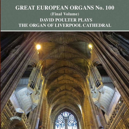 DAVID POULTER - GREAT EUROPEAN ORGANS NO 100 THE ORGAN O