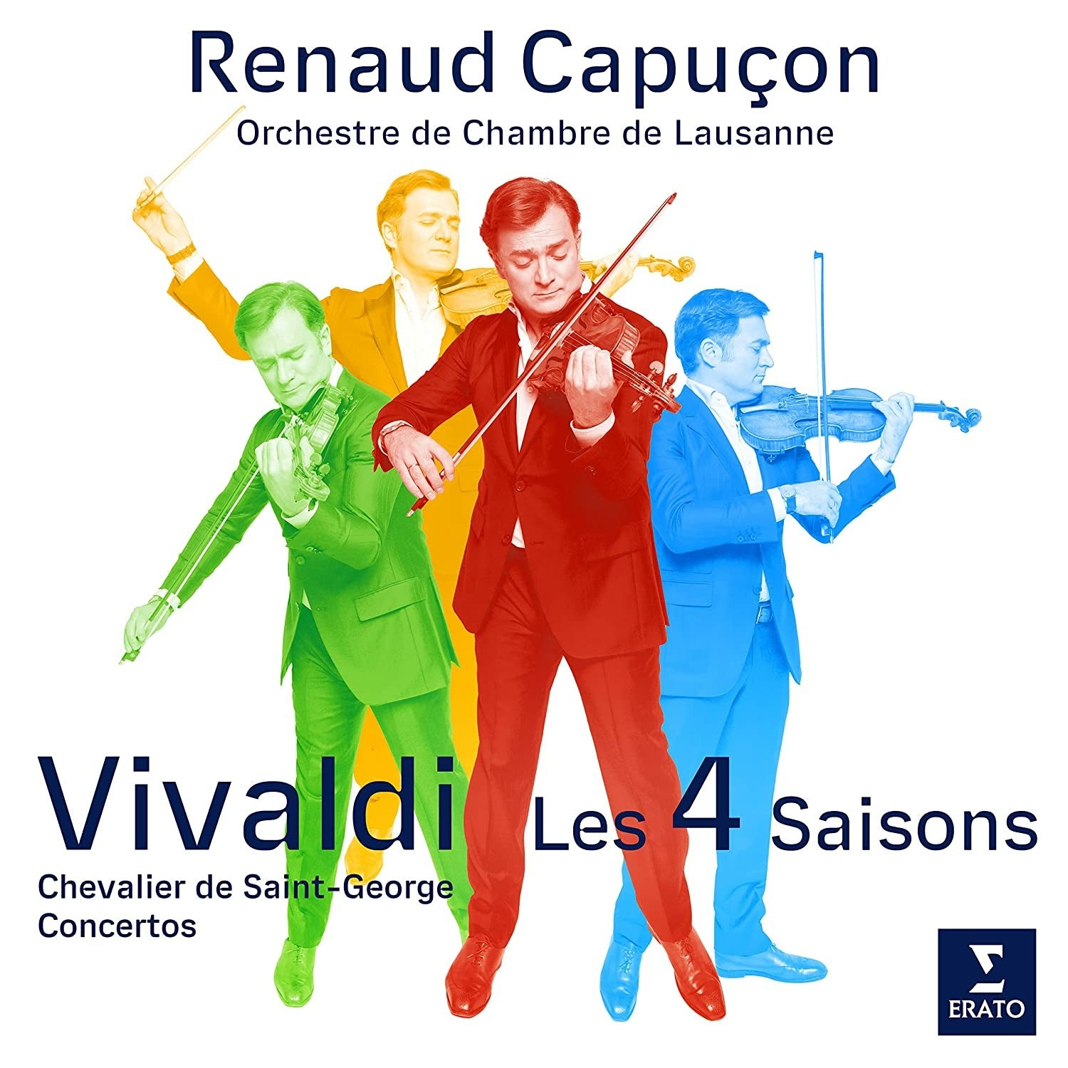 CAPUCON,RENAUD - VIVALDI: FOUR SEASONS CHEVALIER DE SAINT-GEORGES