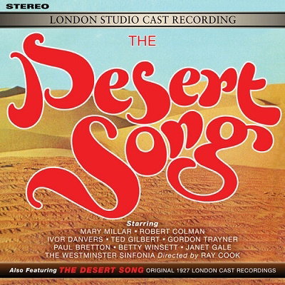 LONDON STUDIO CAST RECORDING - DESERT SONG