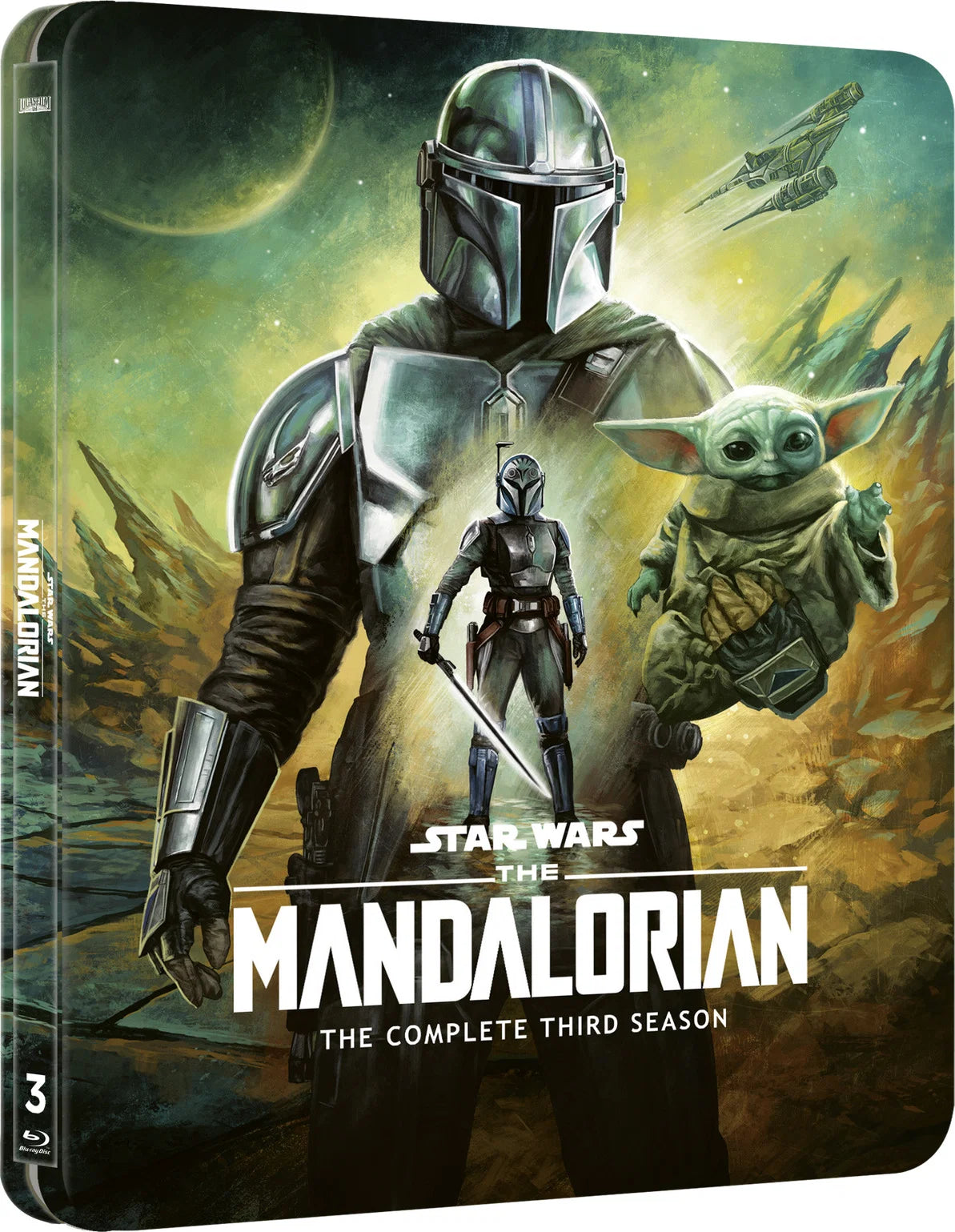 he Mandalorian: The Complete Third Season SteelBook 4K UHD + Blu-ray