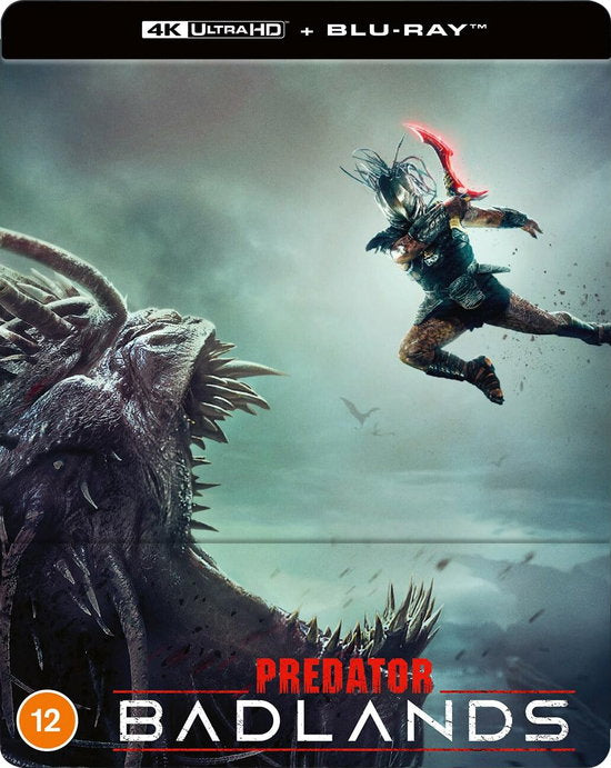 PREDATOR BADLANDS (STEELBOOK) (4K UHD/BLU-RAY) - PREDATOR BADLANDS (STEELBOOK) (4K UHD/BLU-RAY)