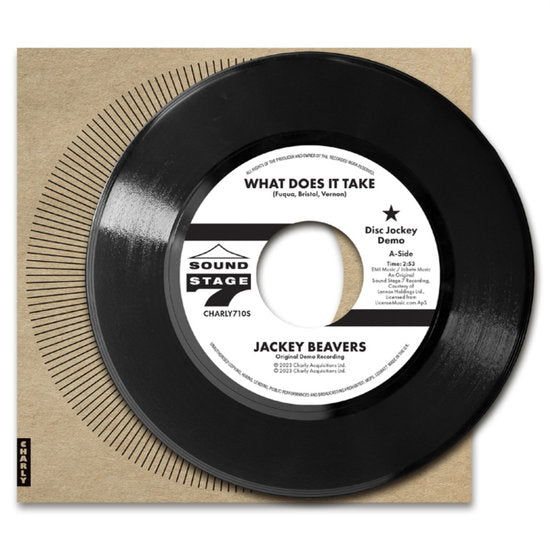 JACKEY BEAVERS - WHAT DOES IT TAKE (ORIG DEMO) / LOVER COME BACK (ALT TAKE)