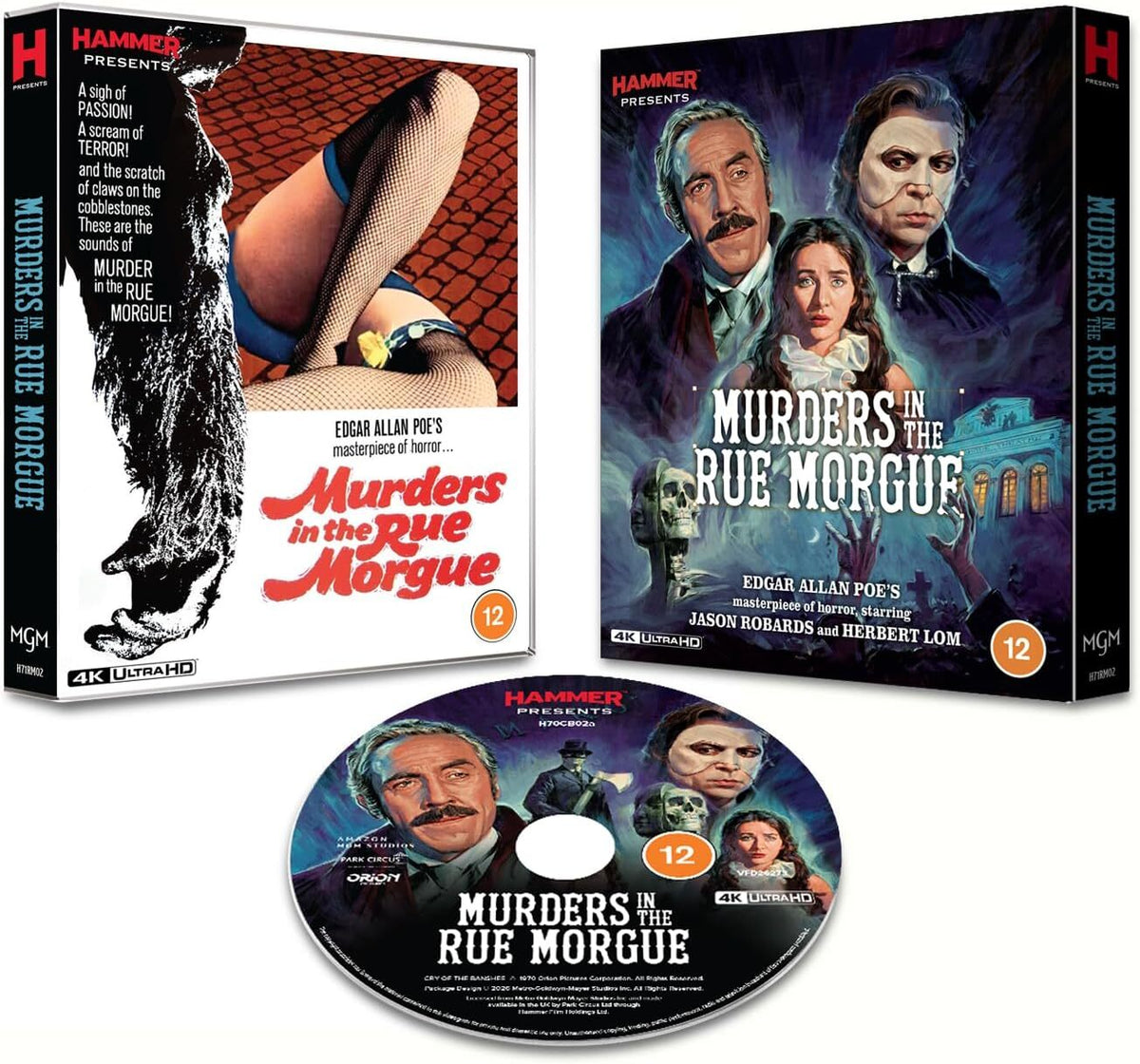 MURDERS IN THE RUE MORGUE (4K UHD/BLU-RAY) - MURDERS IN THE RUE MORGUE (4K UHD/BLU-RAY)