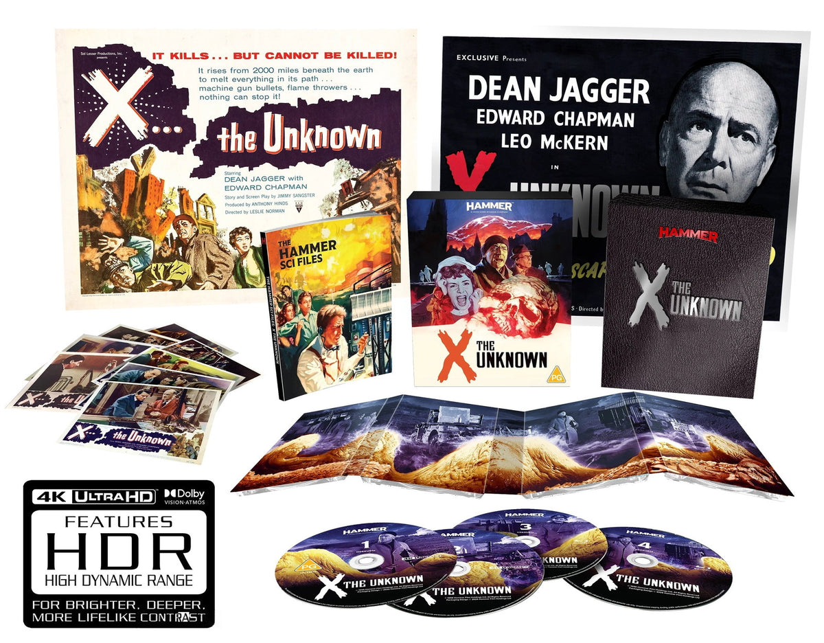 X THE UNKNOWN (LIMITED COLLECTOR'S EDITION) (4K UHD/BLU-RAY)