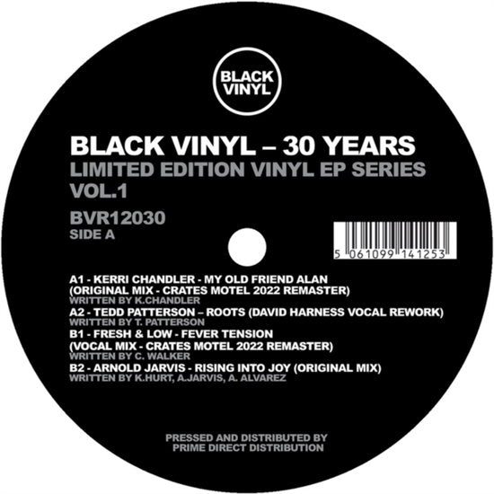 CHANDLER,KERRI & TEDD PATTERSON & FRESH & LOW & ARNOLD JARVIS - BLACK VINYL 30 YEARS