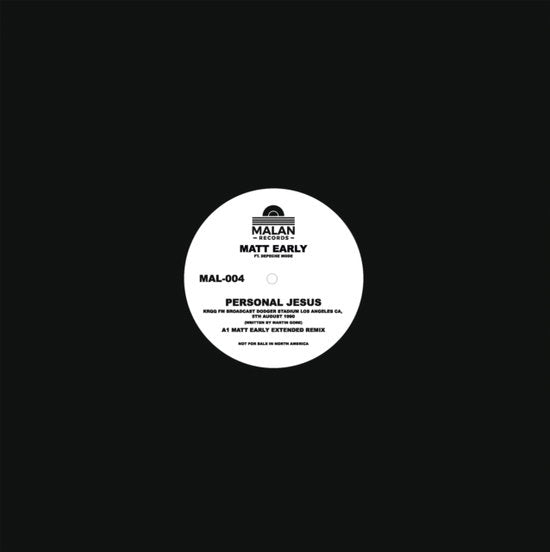 MATT EARLY FT. DEPECHE MODE - PERSONAL JESUS (WHITE VINYL)
