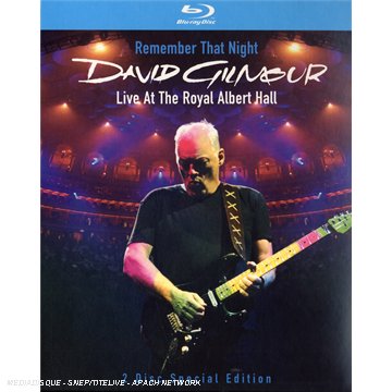 GILMOUR DAVID / REMEMBER THAT NIGHT (BLU-RAY DVD) (REGION B)