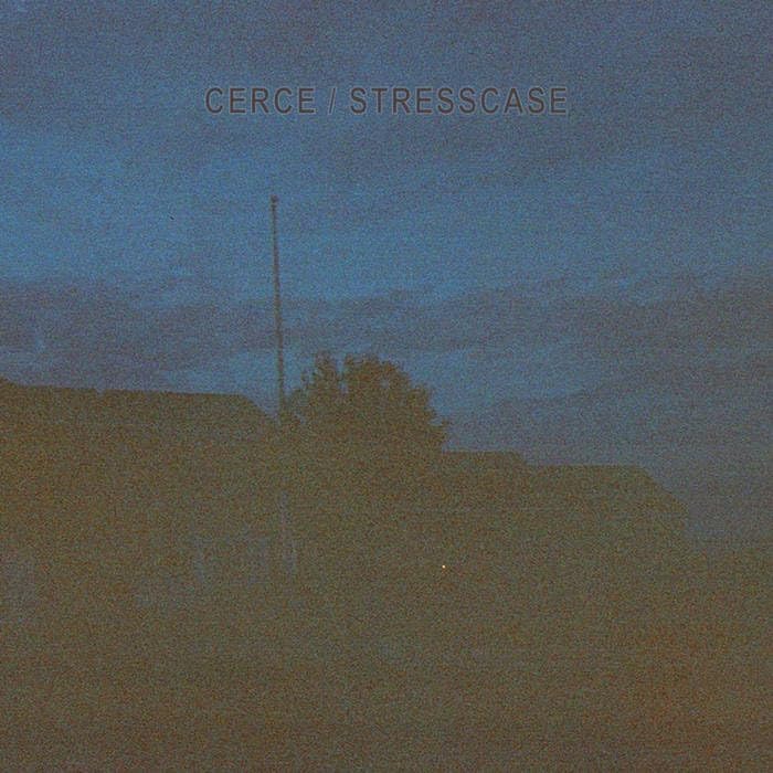 CERCE/STRESSCASE - SPLIT (BLUE VINYL)