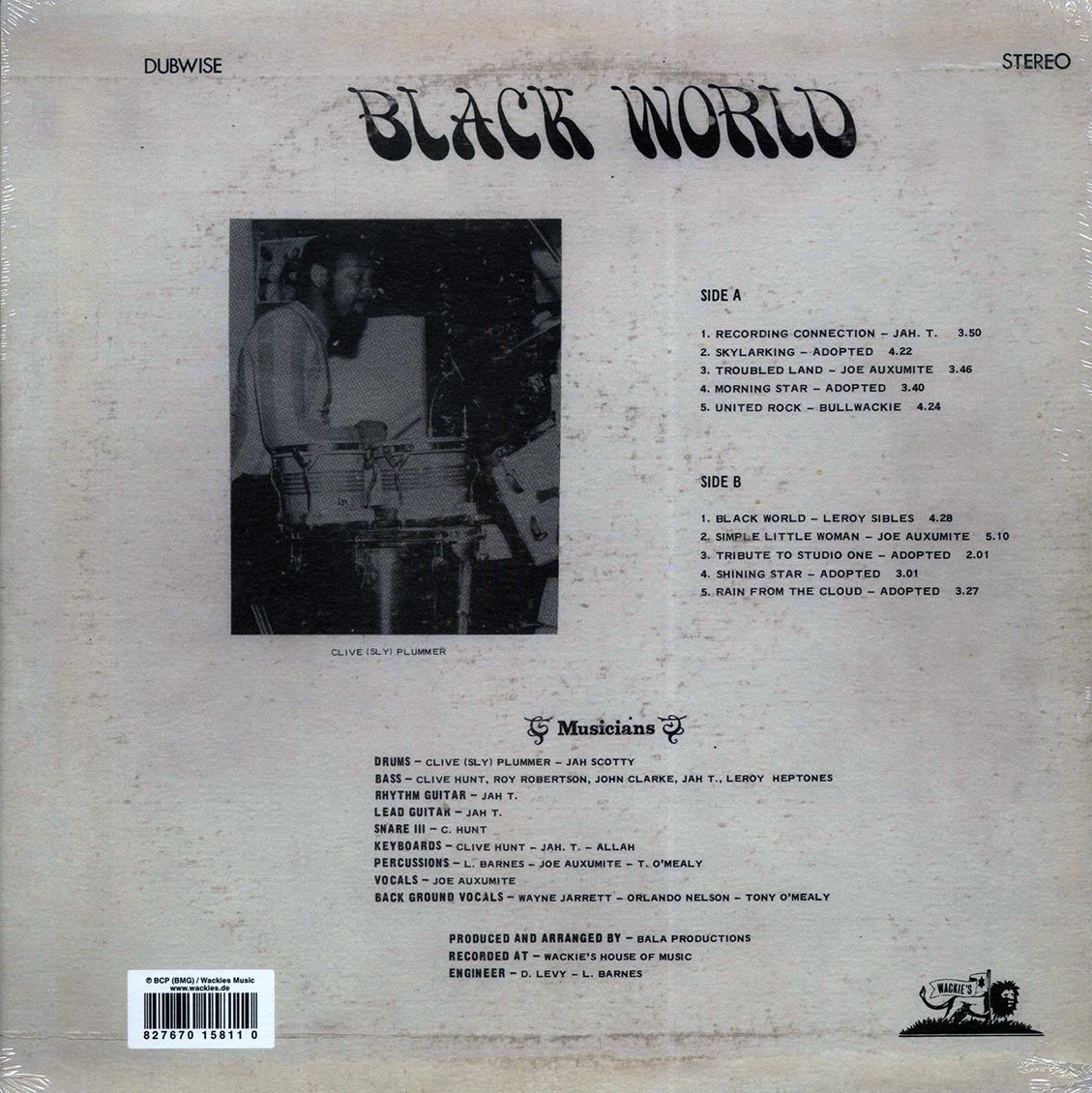 Wackie's - Black World (Dubwise)