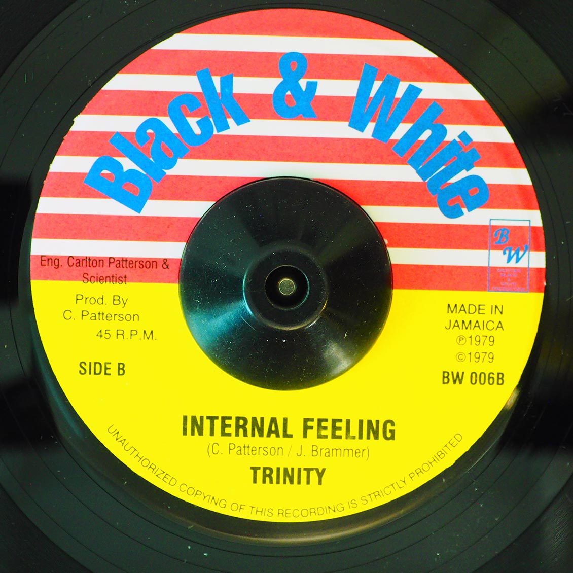 Trinity - Natty Contractor / Trinity - Internal Feeling