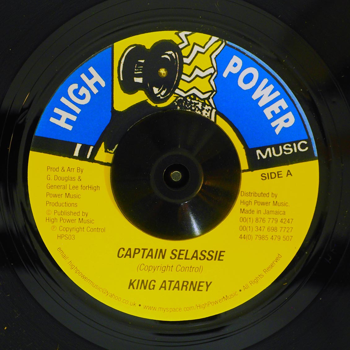 King Atarney - Captain Selassie I / Roots Radics - Version (rhythm: "Chip In/Unmetered Taxi")