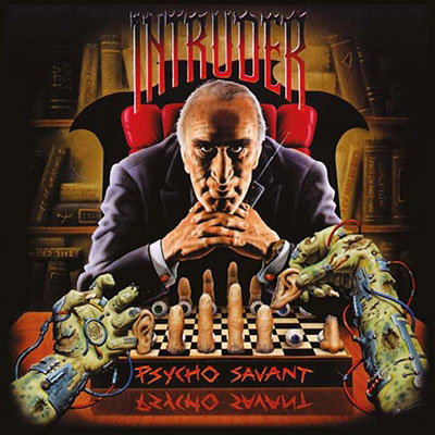 INTRUDER - PSYCHO SAVANT (BROWN MARBLED VINYL)