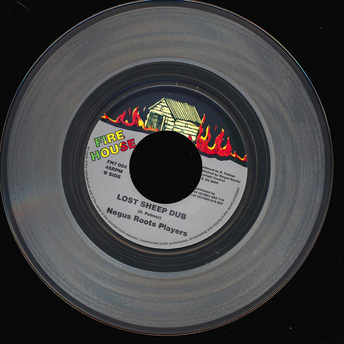 Lacksley Castell - Jah Is Watching You / Negus Roots Players - Lost Sheep Dub (clear vinyl)