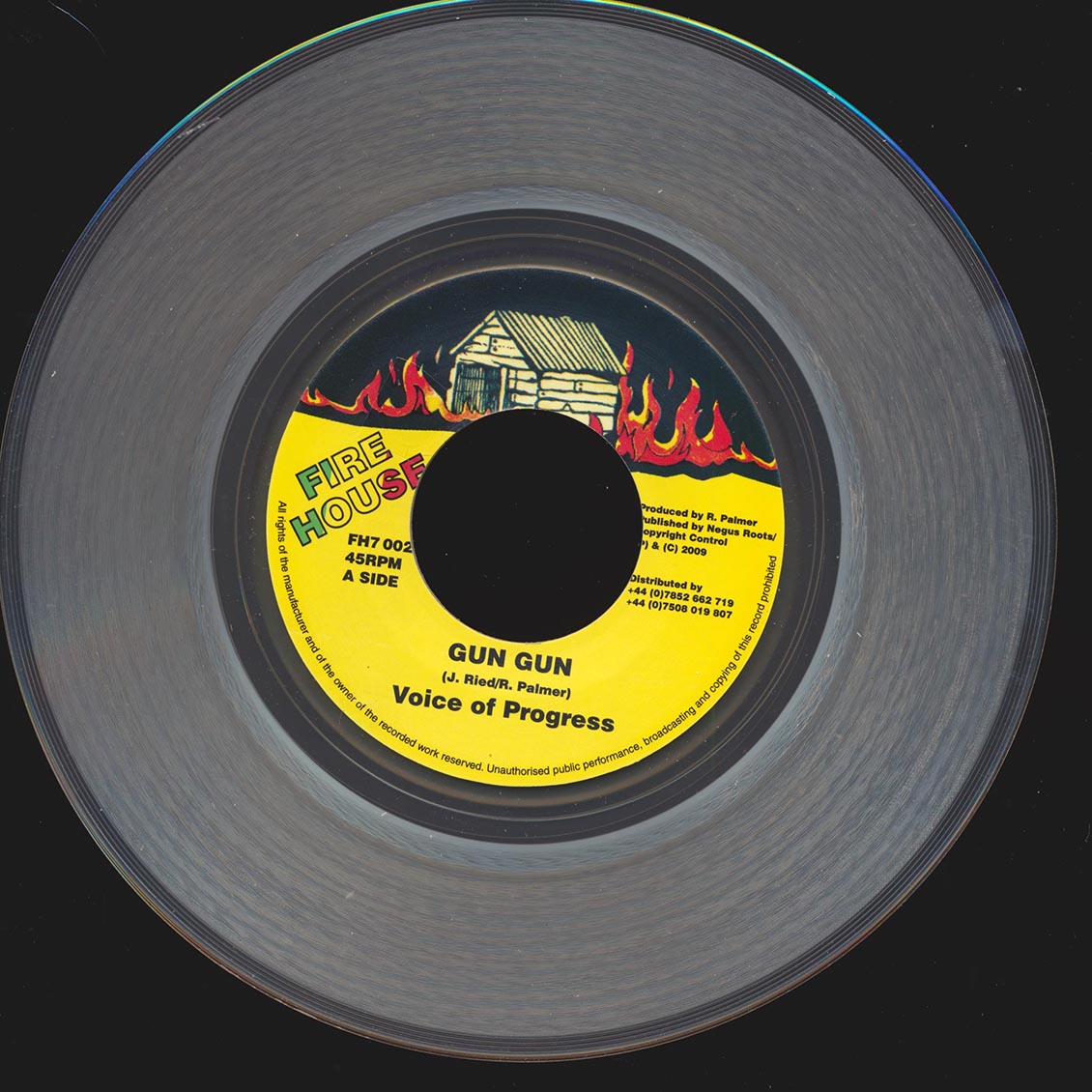 Voice Of Progress (Jr. Reid, Sammy Tracy, Terry McDermott) - Gun Gun / Negus Roots Players - Come Ya Brother Dub (clear vinyl)