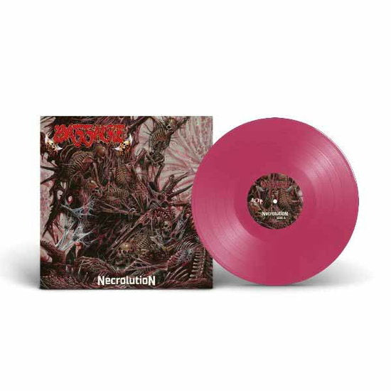 MASSACRE - NECROLUTION (HOT PINK VINYL)
