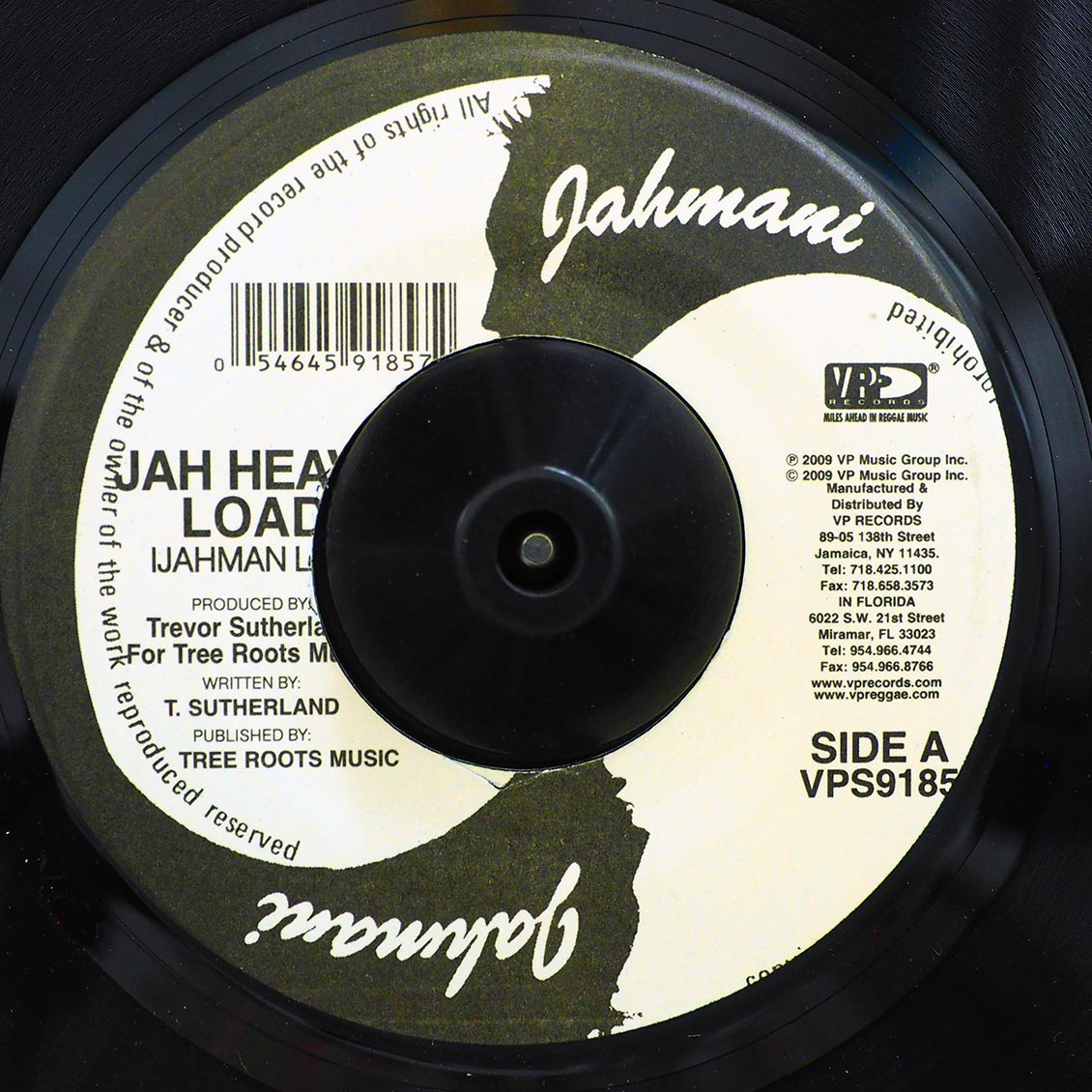 Ijahman - Jah Heavy Load / Ijahman - Bits & Pieces Of Love (US press)