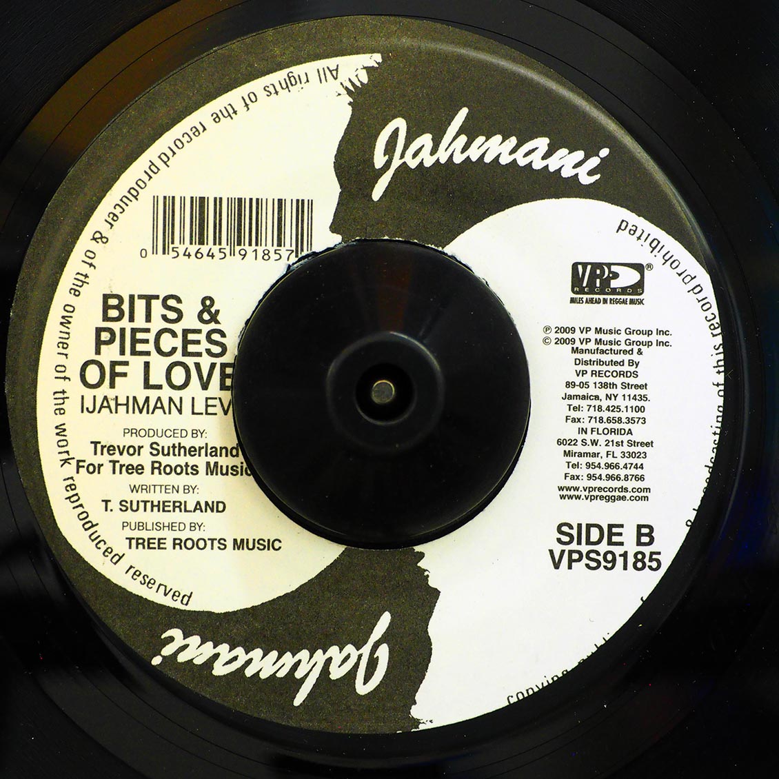 Ijahman - Jah Heavy Load / Ijahman - Bits & Pieces Of Love (US press)