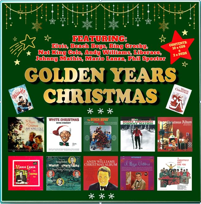 Golden Years Christmas - Vintage Holiday Vinyl Collection