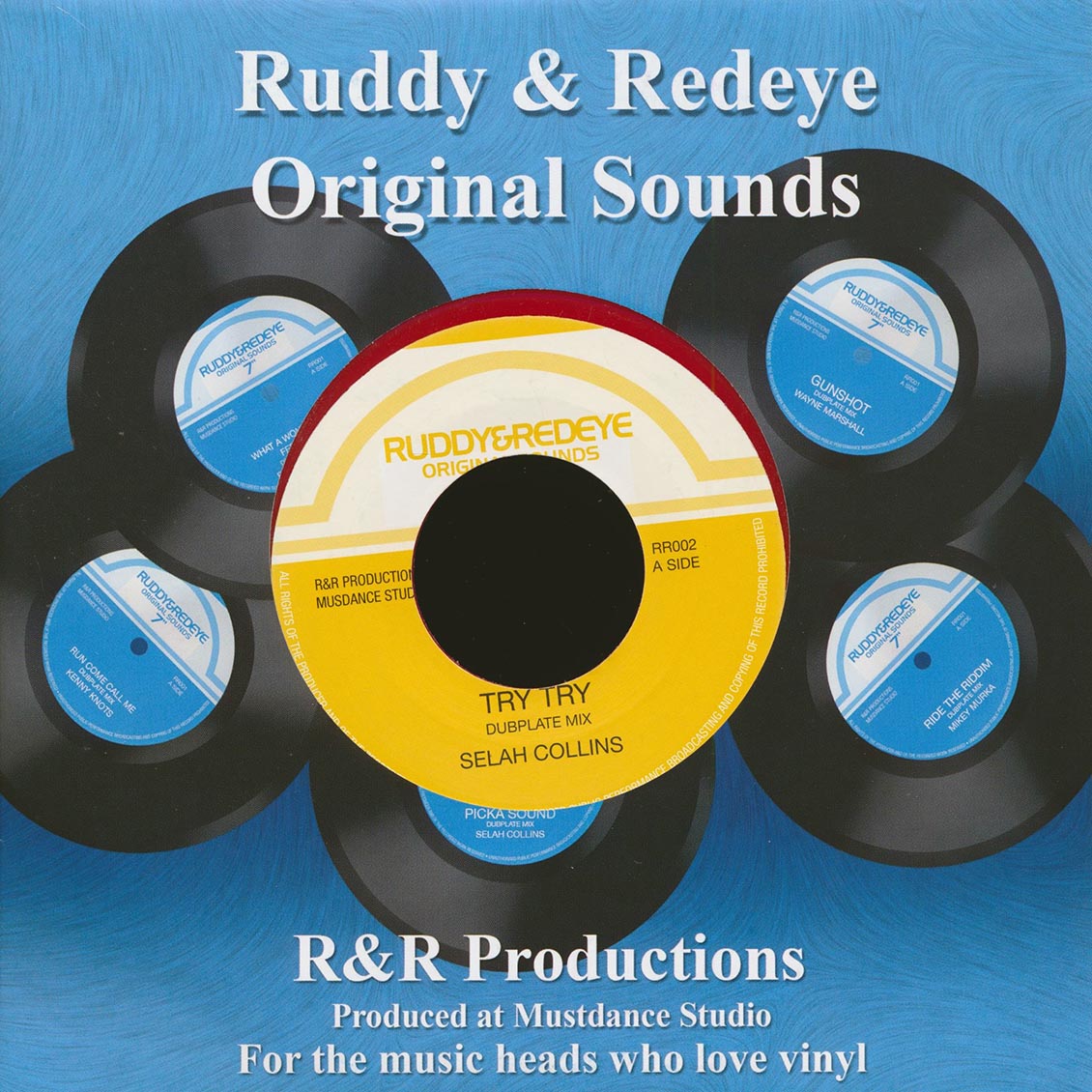 Selah Collins - Try Try / Progressive Riddim Dubplate Mix (colored vinyl)