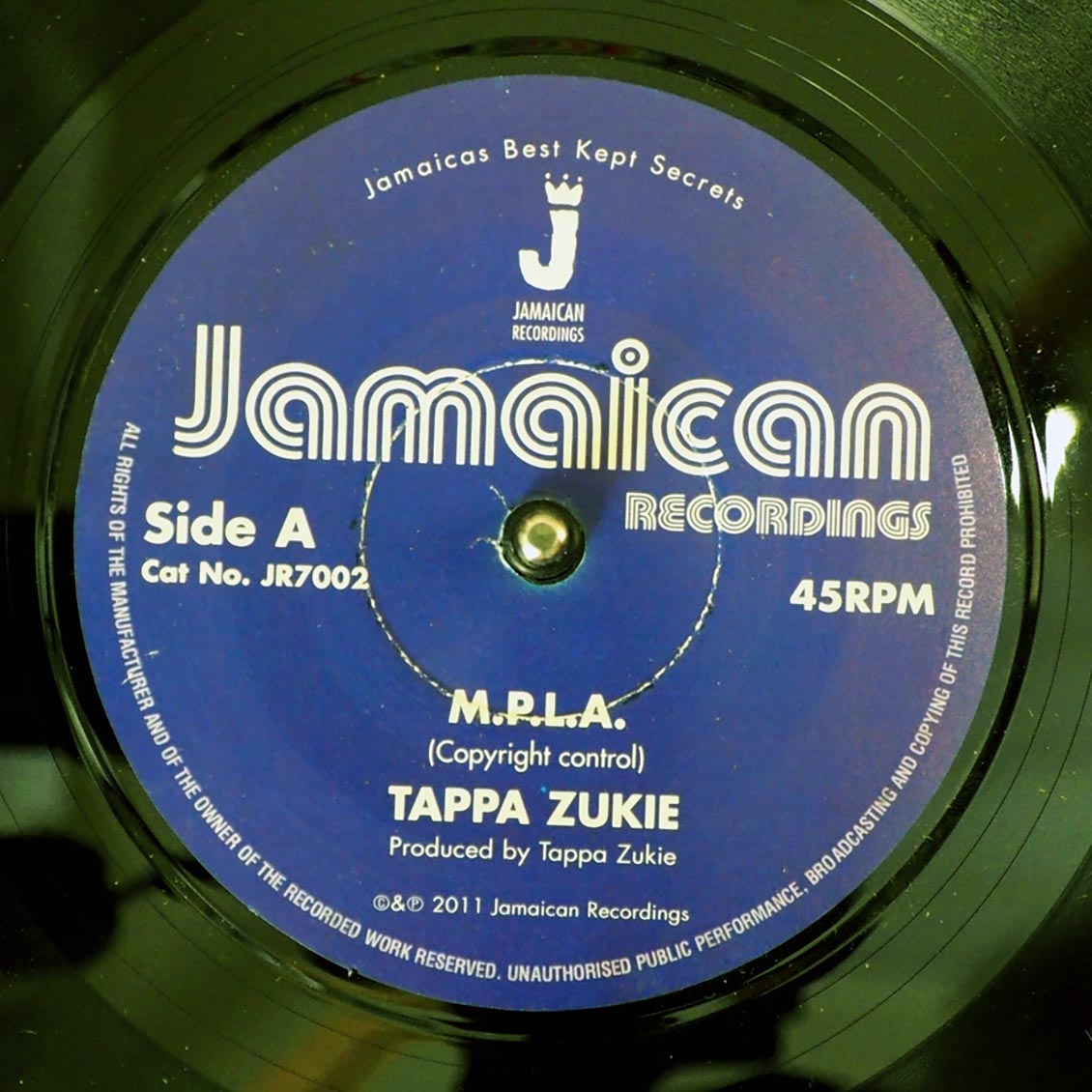 Tappa Zukie - MPLA / Version (rhythm: "Freedom Blues/Serious Time/MPLA")
