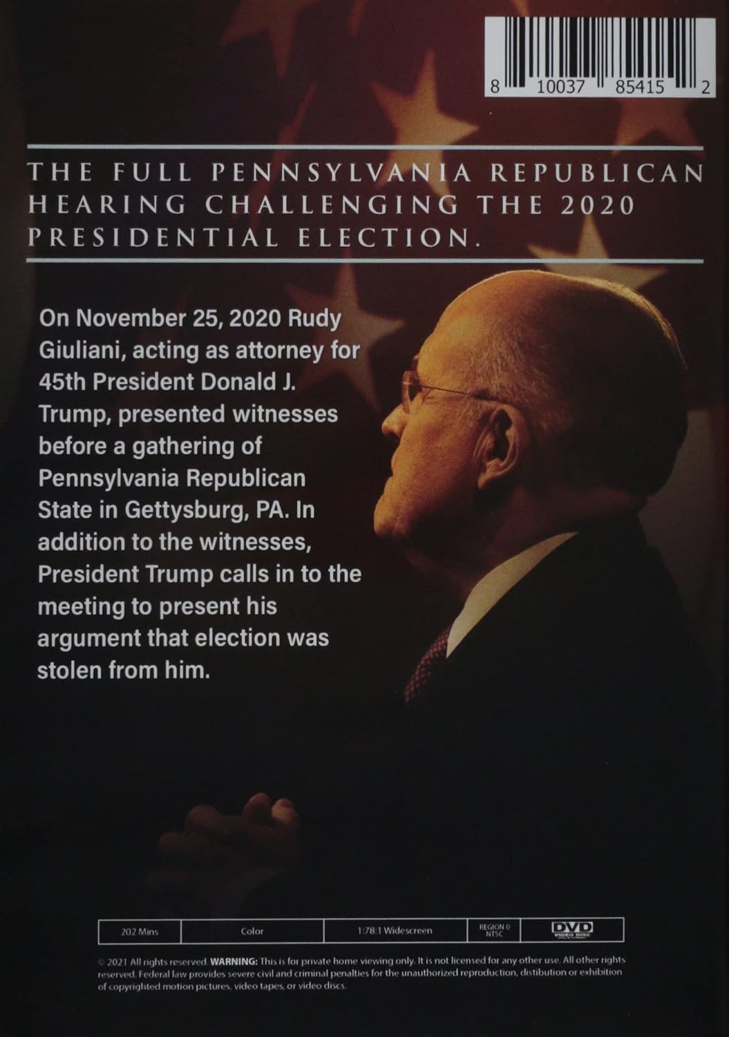 Rudy's Gettysburg Address - Rudy's Gettysburg Address