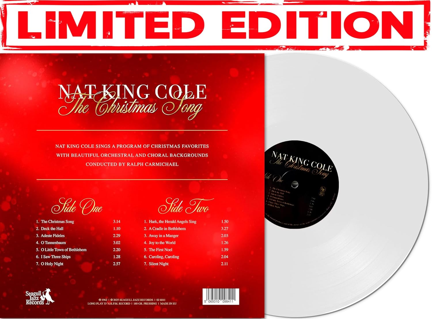 Nat King Cole The Christmas Song-Limited Color Edition