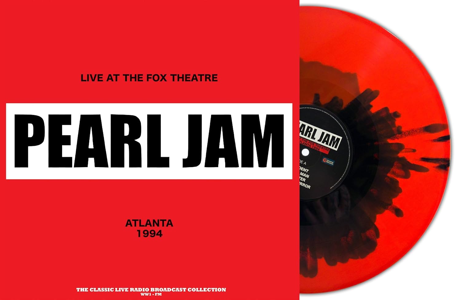 Pearl Jam Live at the Fox Theatre 1994 (Vinyl Record) 12" Album Coloured Vinyl