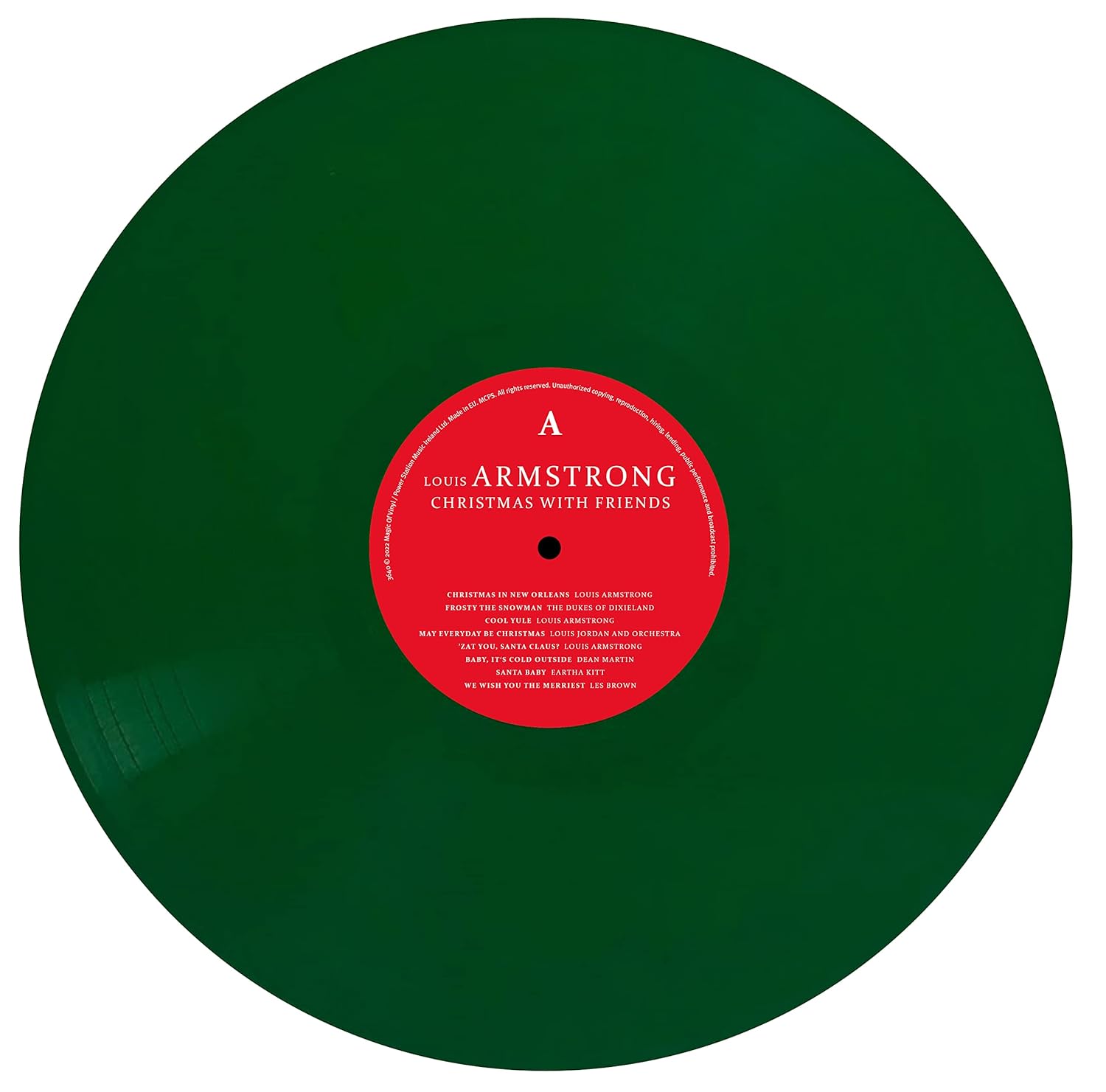 Christmas With Friends - Louis Armstrong Limited Edition Colored Vinyl