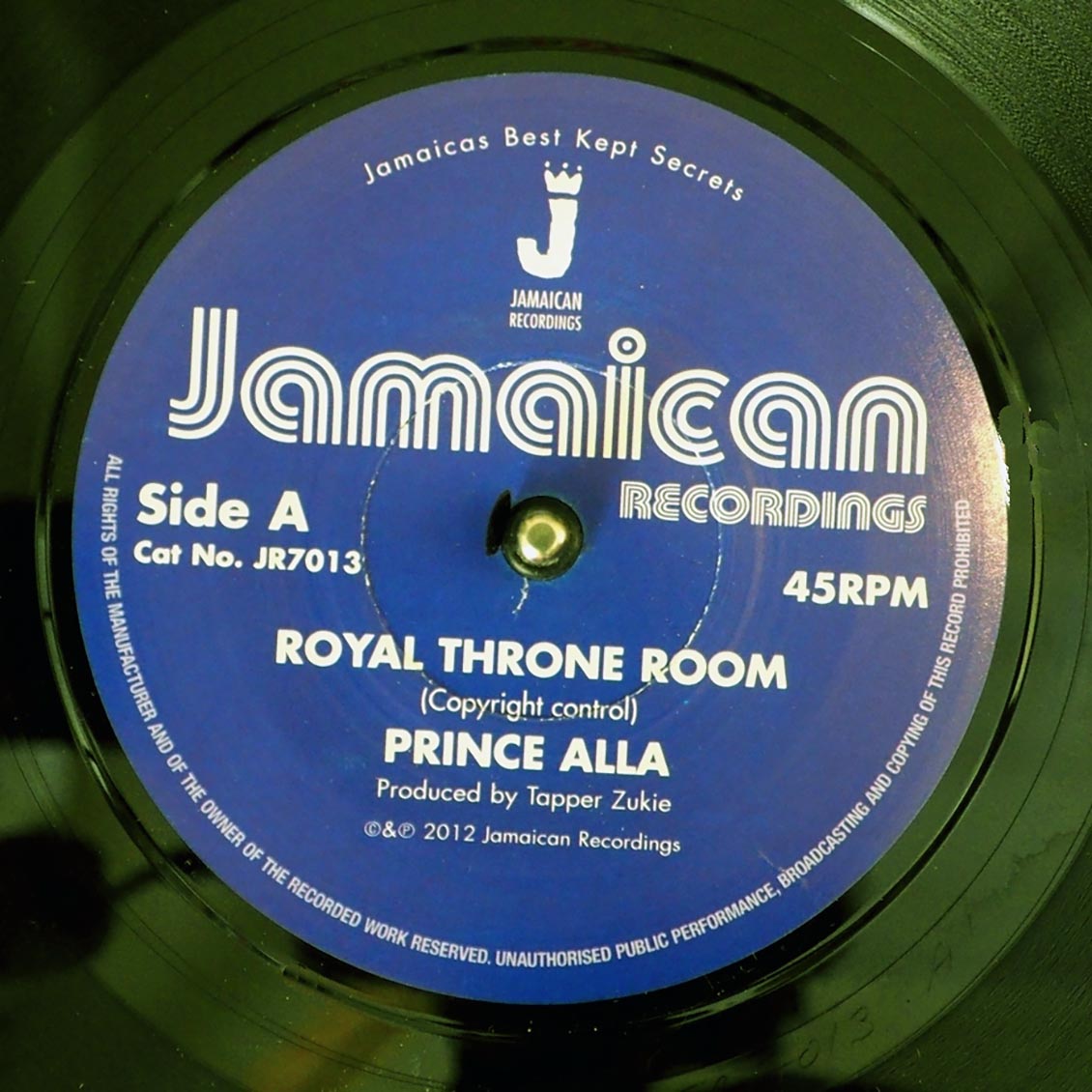 Prince Alla - Royal Throne Room / Prince Alla - Hail Rastafari