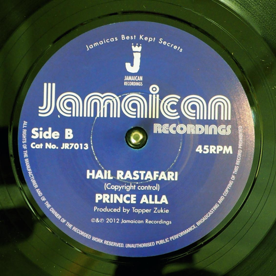 Prince Alla - Royal Throne Room / Prince Alla - Hail Rastafari