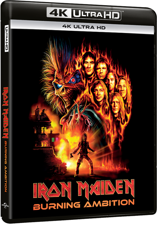 IRON MAIDEN: BURNING AMBITION SPECIAL EDITION (4K UHD/BLU-RAY) - IRON MAIDEN: BURNING AMBITION SPECIAL EDITION (4K UHD/BLU-RAY)
