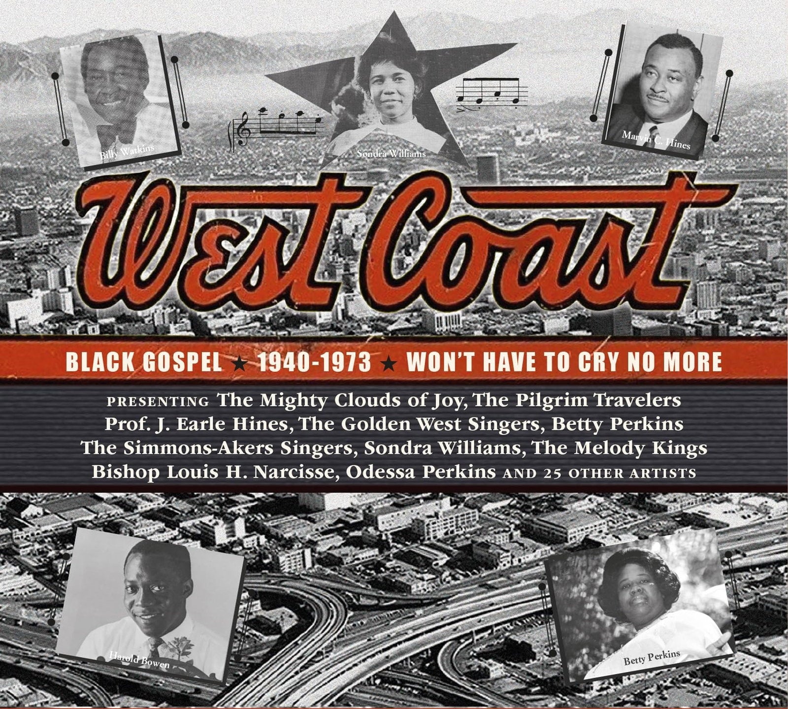 VARIOUS ARTISTS - WEST COAST BLACK GOSPEL 1940-1973