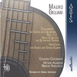 CATEMARIO,EDOARDO / AKADEMIE,WIENER / HASELBOCK,MARTIN - MAURO GIULIANI: CONCERTOS