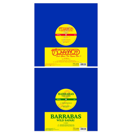 BOHANNON / BARABBAS - LET’S START THE DANCE PART II / WILD SAFARI