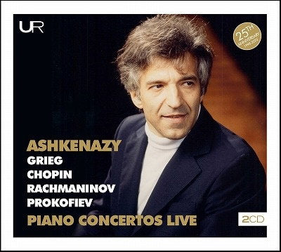 ASHKENAZY,VLADIMIR - ASHKENAZY: PIANO CONCERTOS LIVE (2CD)