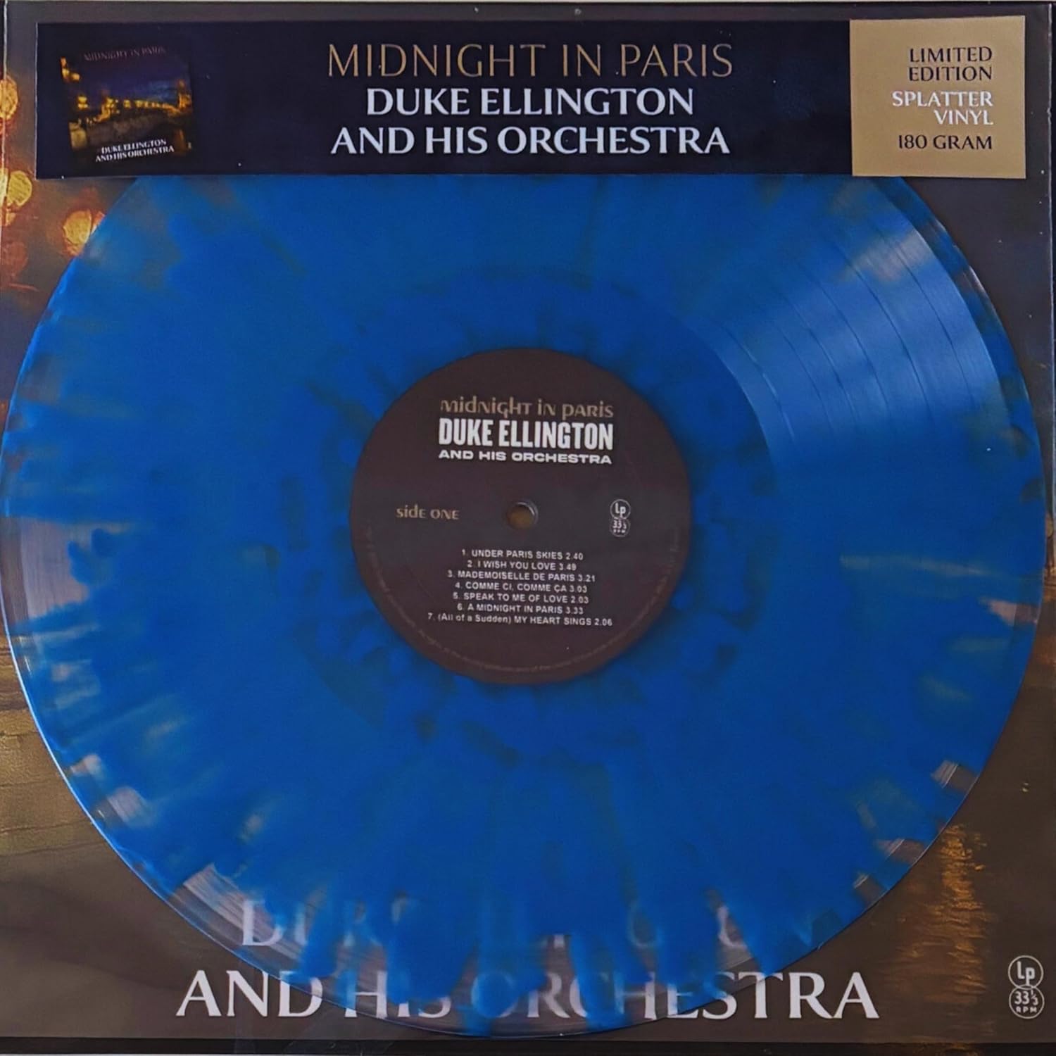 Duke Ellington and His Orchestra - Midnight in Paris - Limited Splatter Vinyl Edition