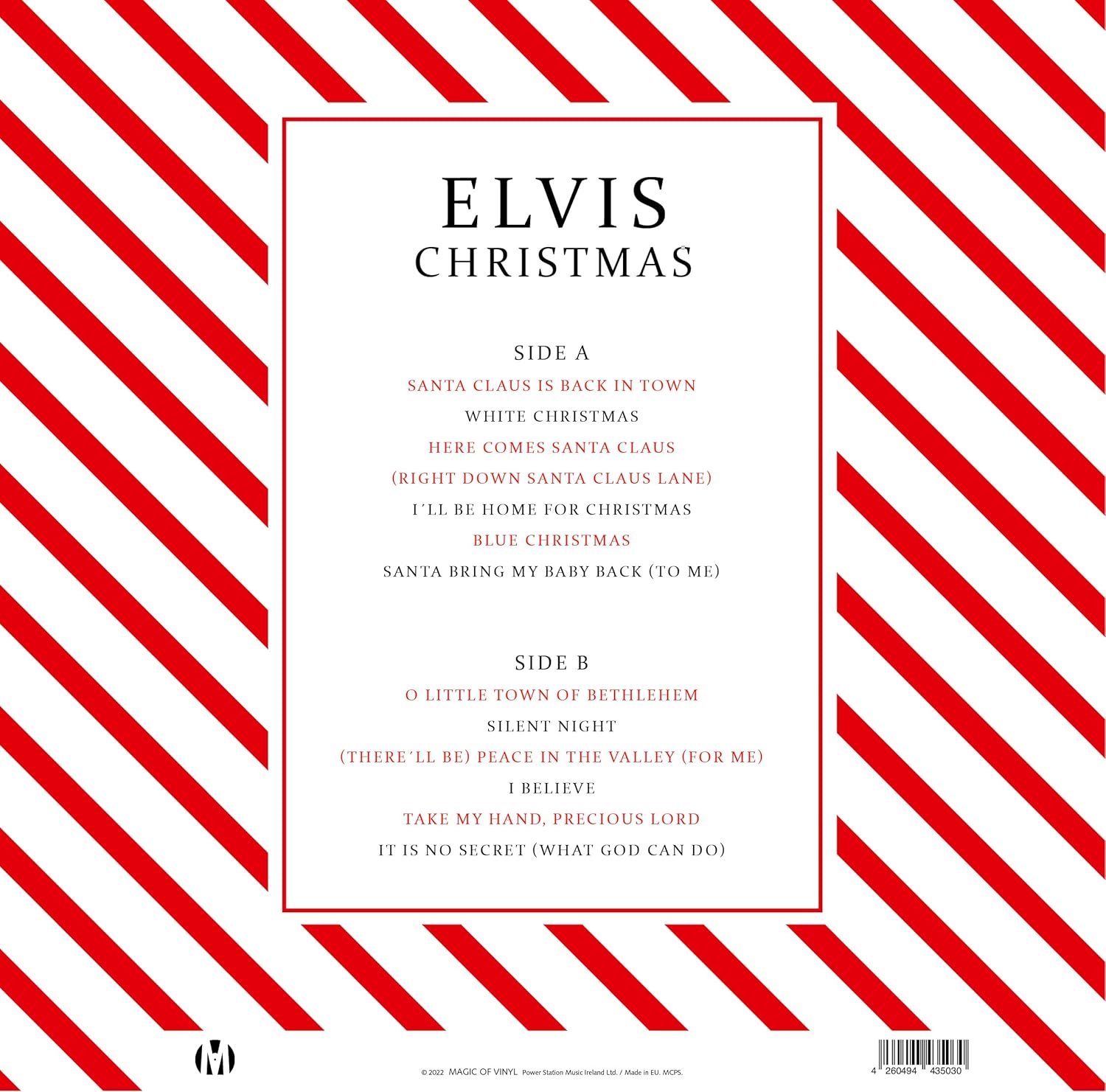 Elvis Presley - Christmas - Limited Edition White Vinyl