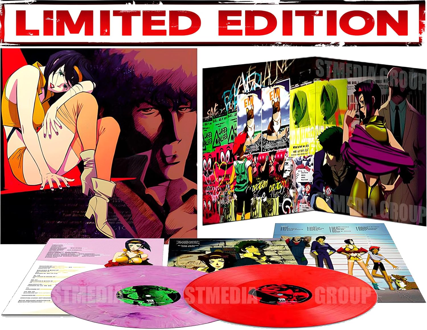 Seatbelts – Cowboy Bebop (Original Series Soundtrack) 2LP 12" Vinyl Record - NEW