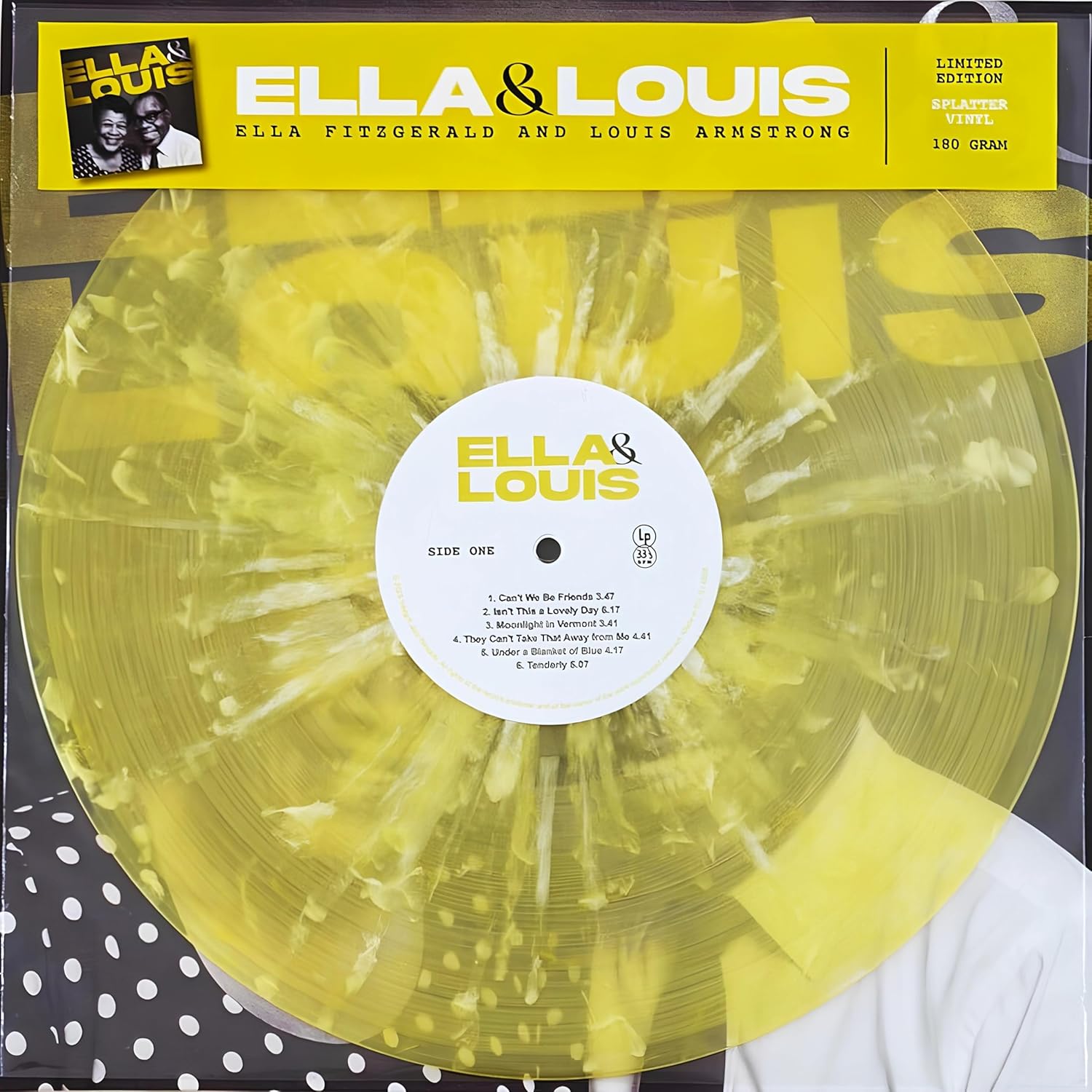 Ella Fitzgerald and Louis Armstrong - Ella and Louis - Limited Splatter Vinyl Edition