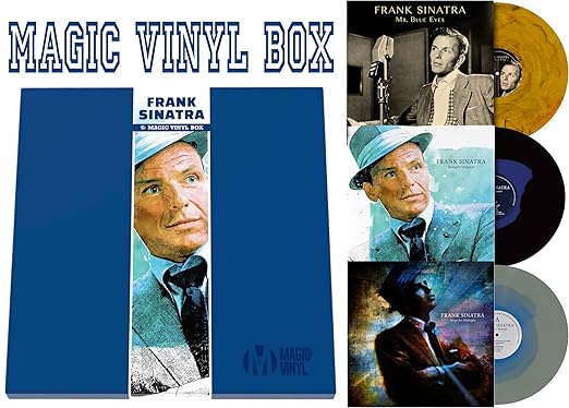 Frank Sinatra - The Magic Limited Box Mr. Blue Eyes / Swingin' Greatest / Songs for Midnight 3 LР Collection