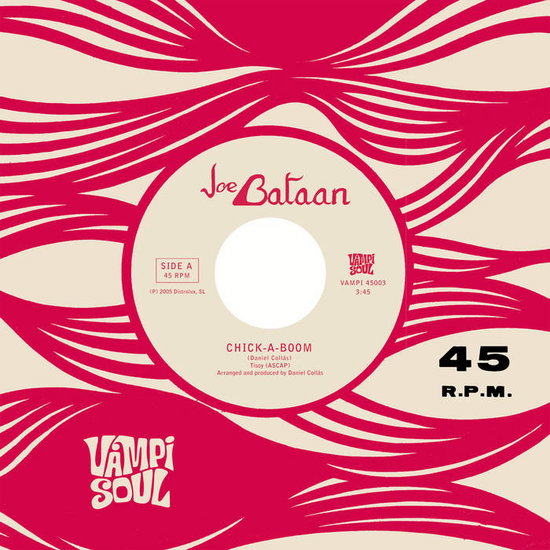 BATAAN,JOE - CHICK-A-BOOM/CYCLES OF YOU (RED VINYL)