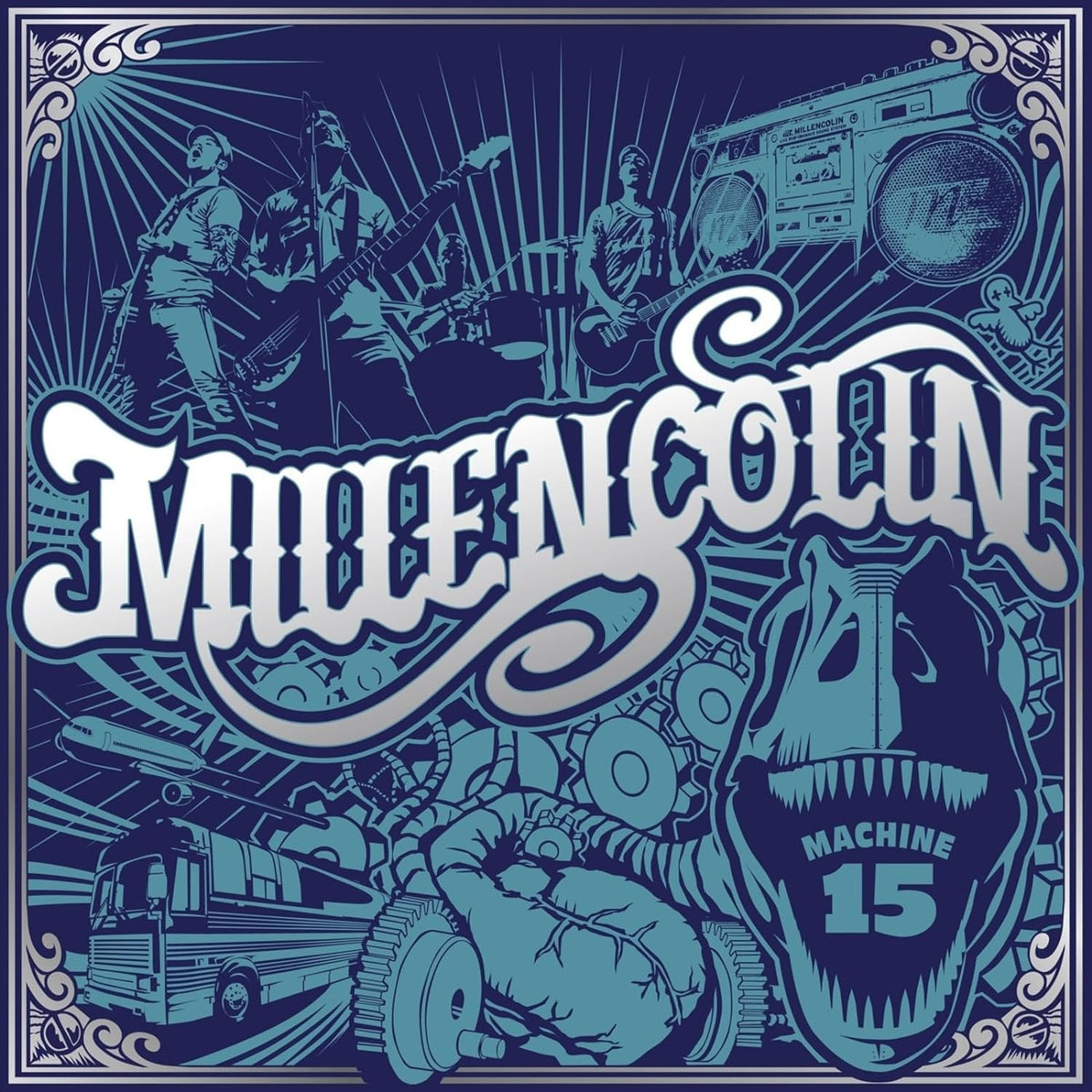 MILLENCOLIN - MACHINE 15 (DARK SILVER VINYL)