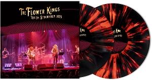 FLOWER KINGS - LIVE IN STOCKHOLM 2025 (SOLID RED WITH HEAVY BLACK SPLATTER VINYL/2LP)