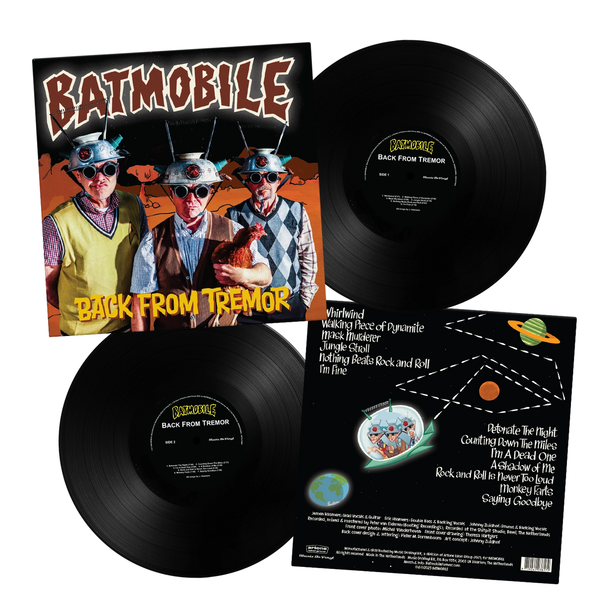 BATMOBILE - BACK FROM TREMOR (180G)